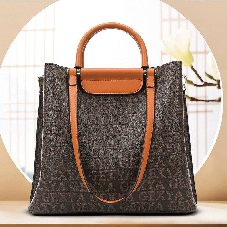 Women's Urban Textured Handbag – Simple Stylish Shoulder Bag for City Life
