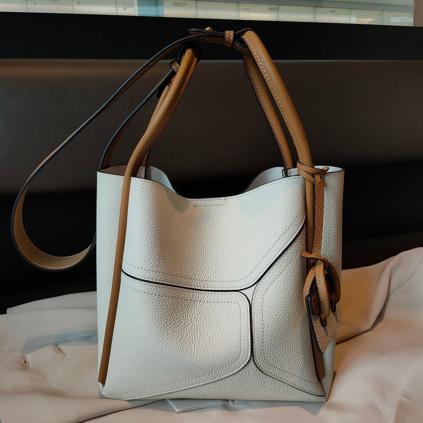 Women's Contrast Colour Basket Underarm Bag – Shoulder & Crossbody Handbag