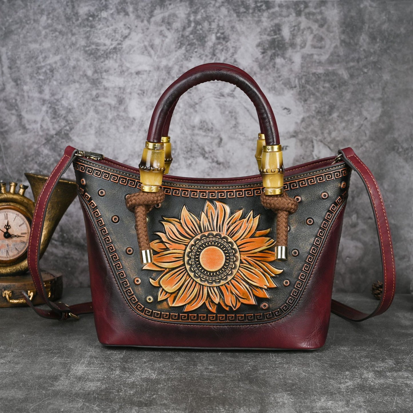 Women's Elegant Dumpling-Shape Crossbody Bag – Embossed PU Shoulder Bag