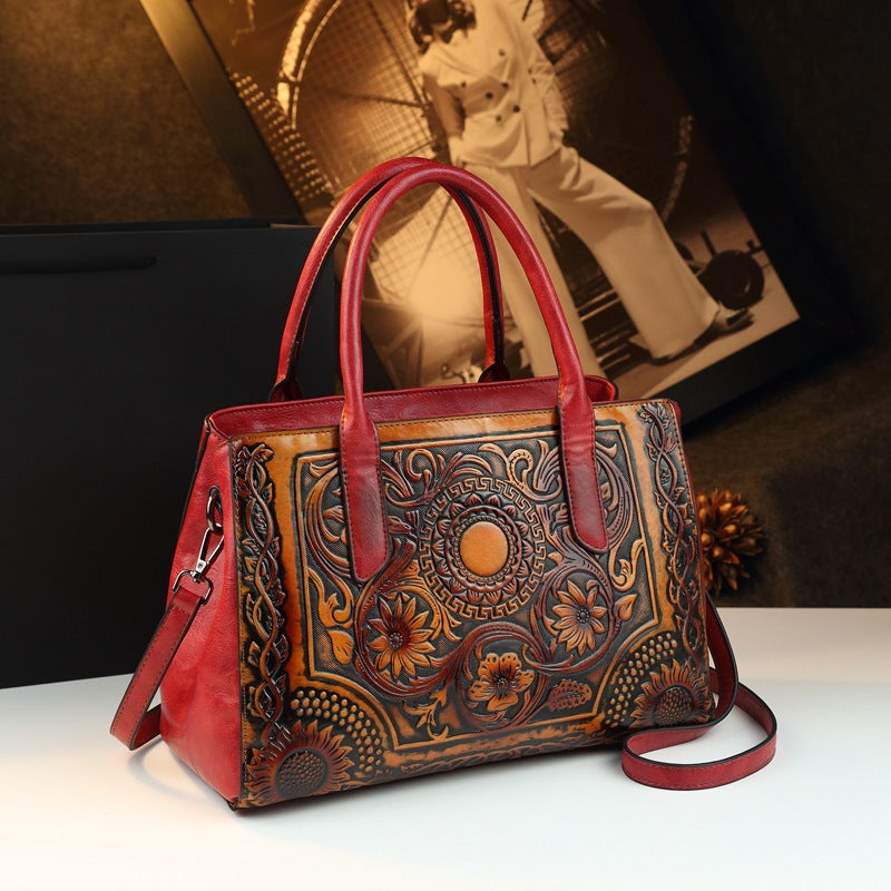 Women's Large Capacity Shoulder Bag – Simple Versatile Everyday Handbag