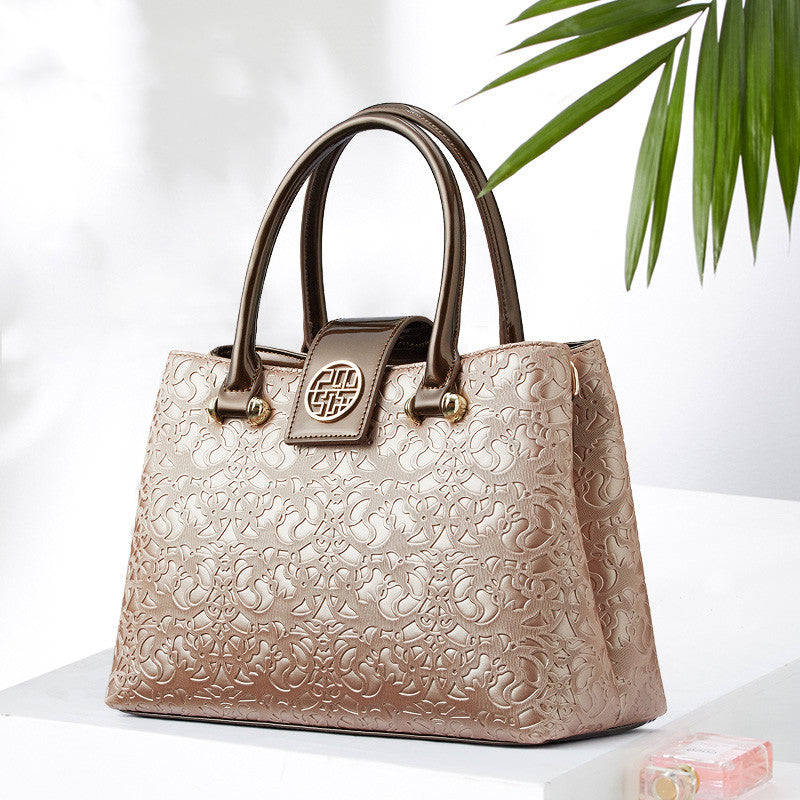 Women's Stylish Sophisticated Satchel Bag – Elegant Gift for Mum