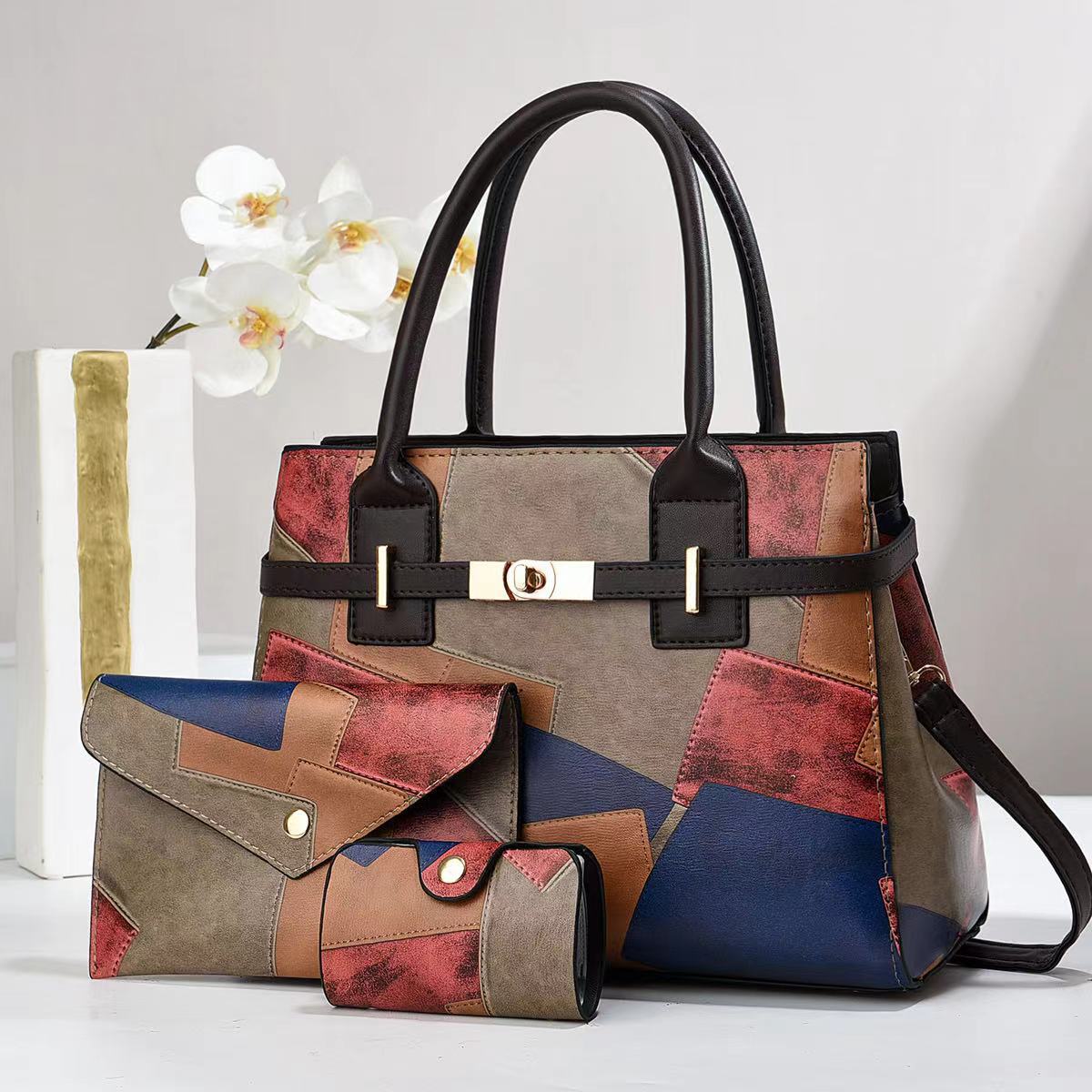 Women's Large Capacity Crossbody Shoulder Bag – Commuter Handbag for Work & Travel