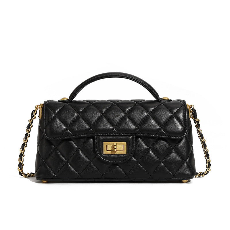 Women's Genuine Leather Shoulder & Crossbody Bag – Light Luxury Fashion
