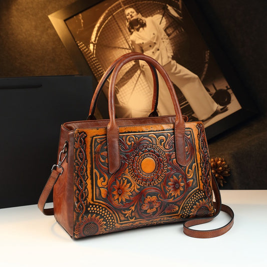 Women's Large Capacity Shoulder Bag – Simple Versatile Everyday Handbag