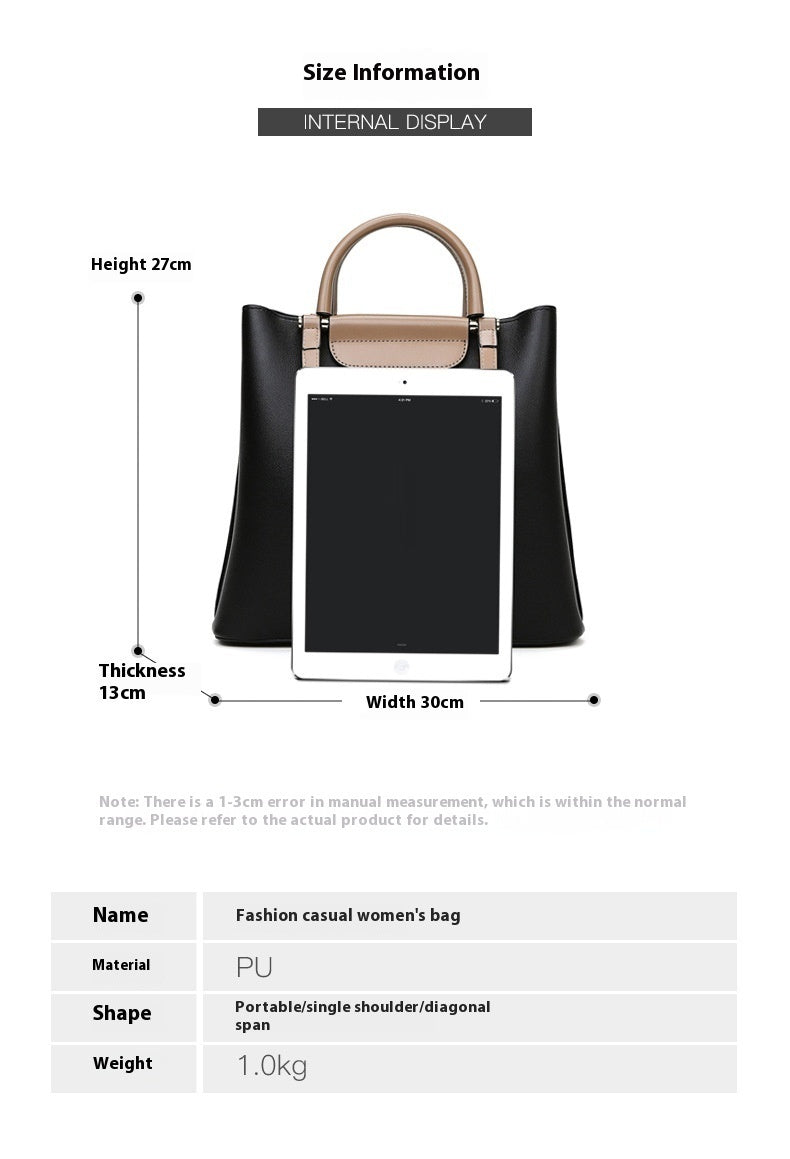 Women's Urban Textured Handbag – Simple Stylish Shoulder Bag for City Life