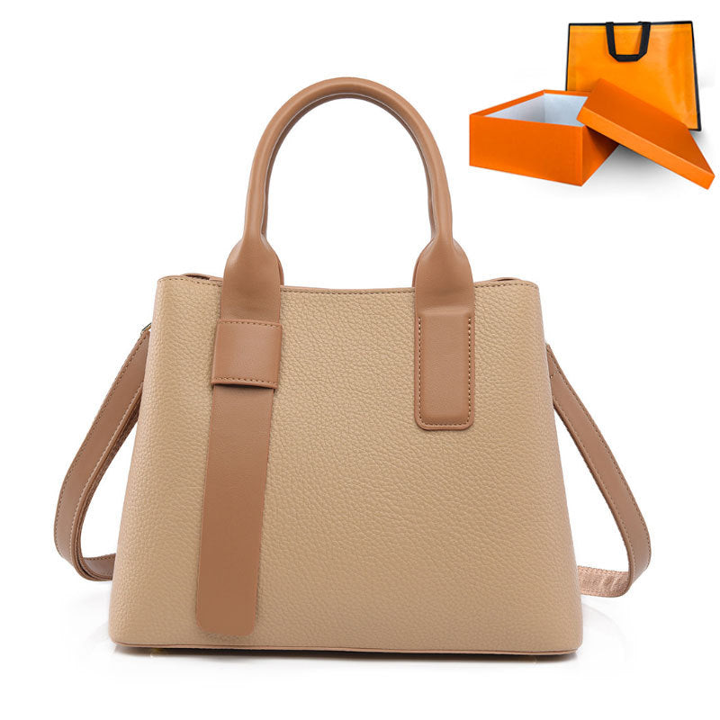Women's Retro PVC Messenger Bag – Large Shoulder Bag with Gift Box Option