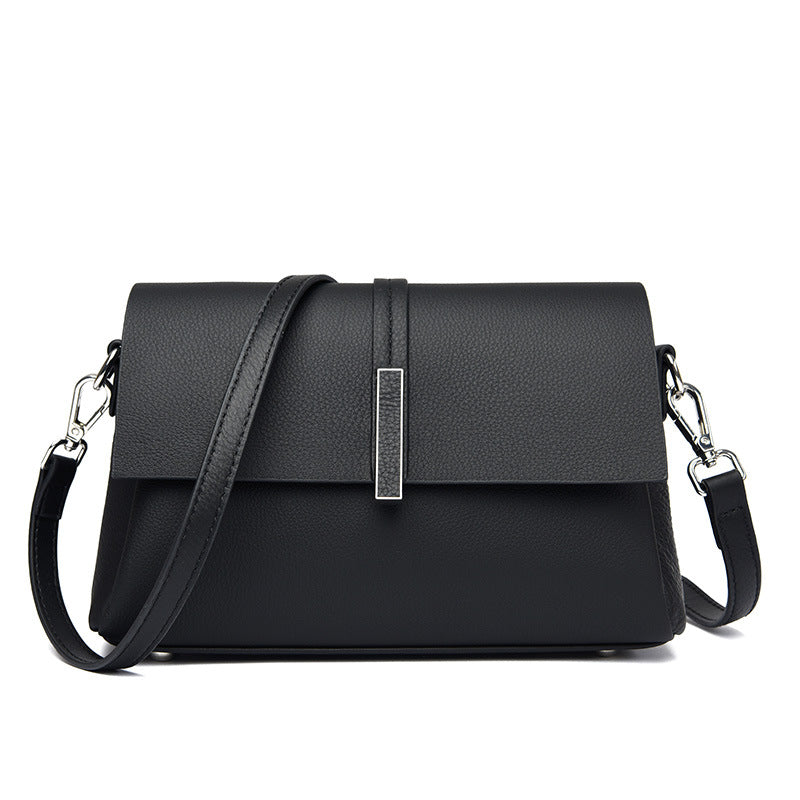 Women's First Layer Cowhide Tote Bag – Soft Genuine Leather Shoulder & Messenger Bag