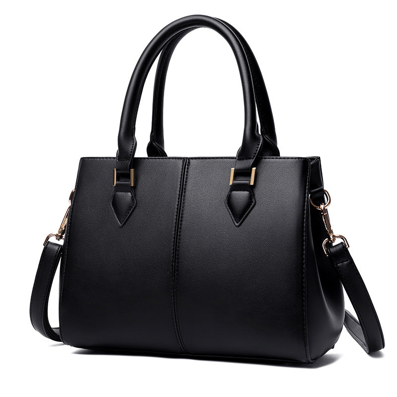 Women's Soft PU Leather Commuter Crossbody Bag – Large Capacity Shoulder Bag