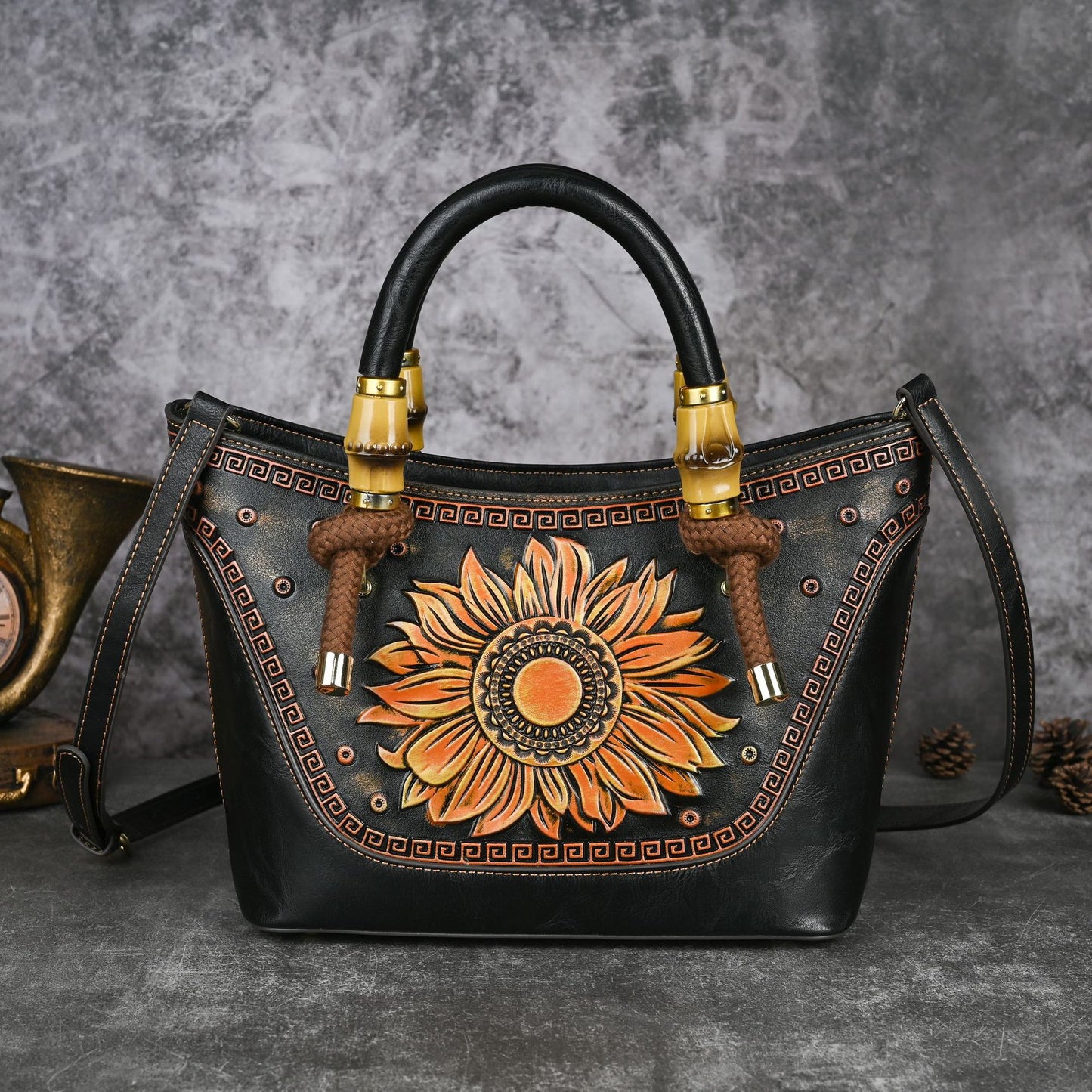 Women's Elegant Dumpling-Shape Crossbody Bag – Embossed PU Shoulder Bag