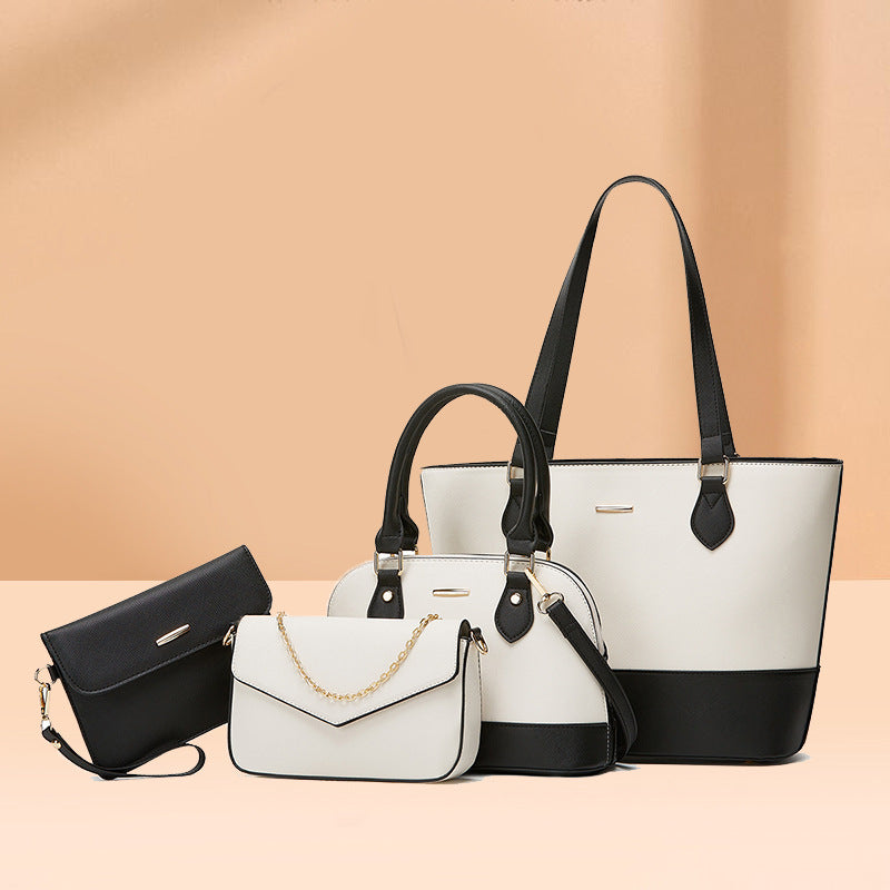 Women's Fashionable Tote Bag Set – Trendy Multi-Piece Handbag Collection