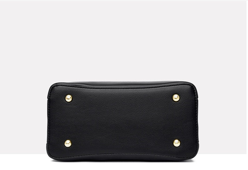 Women's Metal Letter PU Small Square Messenger Bag – Street Trend Shoulder Bag