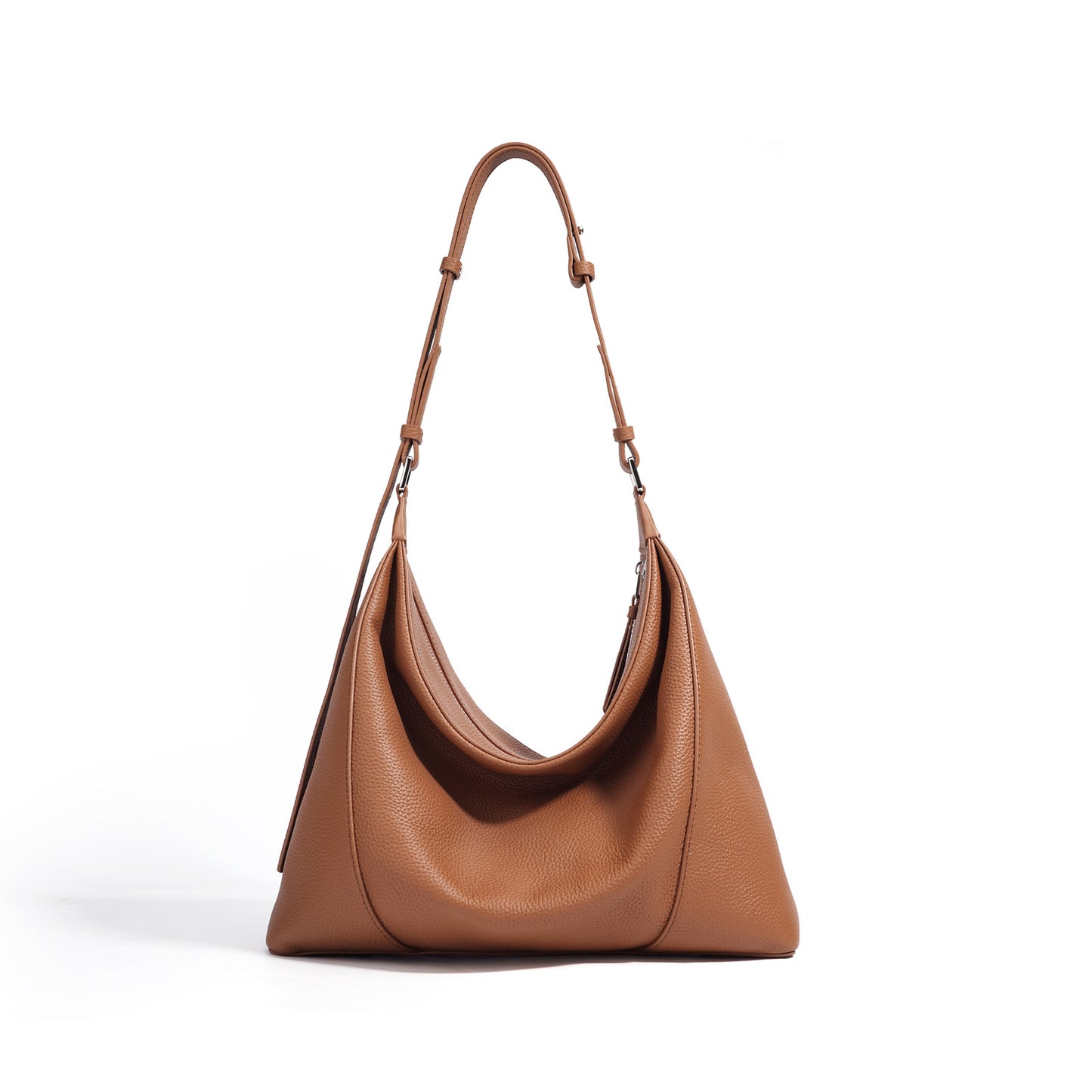 Women's Soft First Layer Cowhide Pillow Bag – Genuine Leather Shoulder Handbag