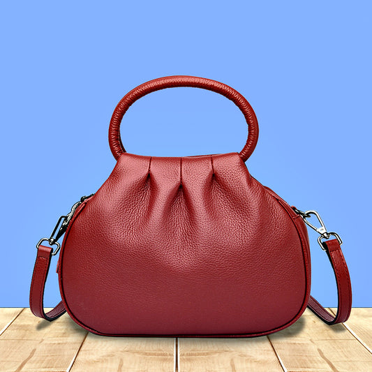 Women's Elephant Grey Crossbody Bag – Sophisticated Versatile Shoulder Bag