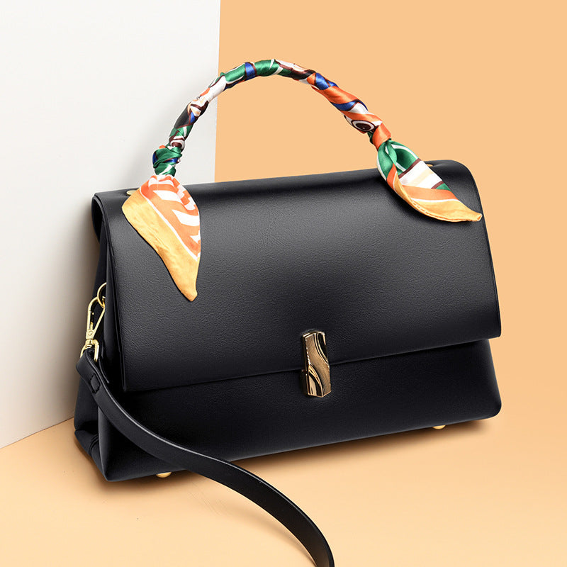 Women's Premium Gold Bar Lock Tote Bag – Luxury Statement Handbag