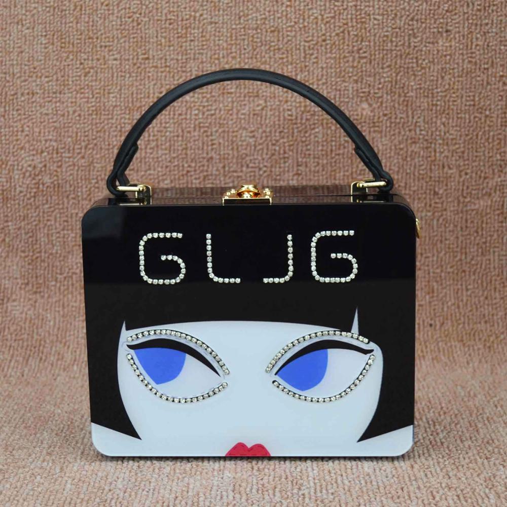 Women's Geometric PU Messenger Bag – Lock Closure Small Crossbody Bag