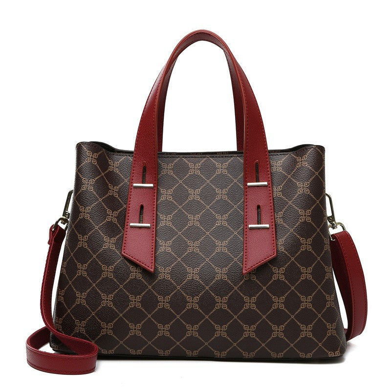 Women's Simple Shoulder Messenger Handbag – Minimalist Everyday Crossbody Bag
