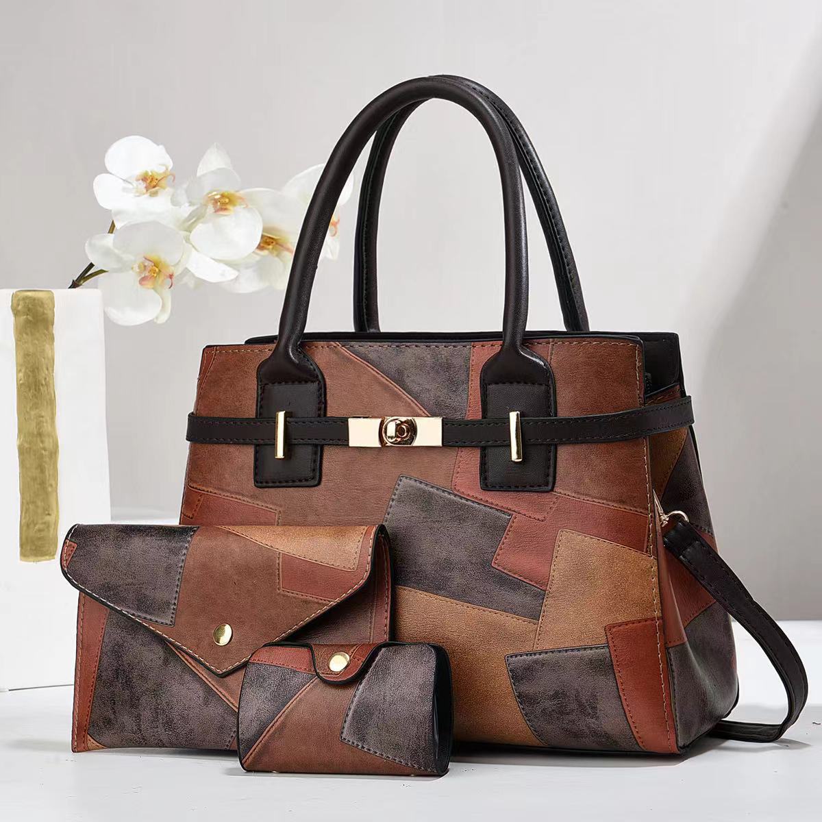 Women's Large Capacity Crossbody Shoulder Bag – Commuter Handbag for Work & Travel