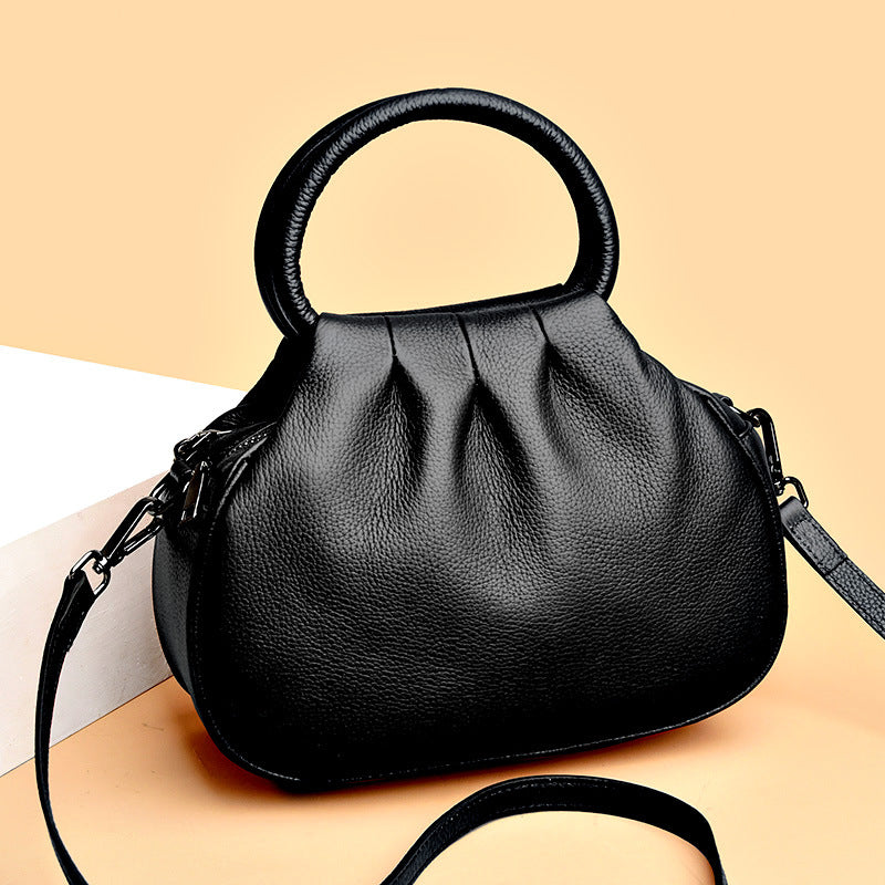 Women's Elephant Grey Crossbody Bag – Sophisticated Versatile Shoulder Bag