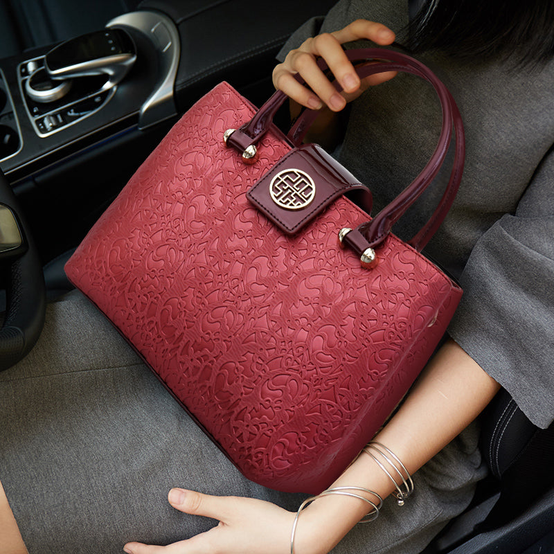 Women's Stylish Sophisticated Satchel Bag – Elegant Gift for Mum