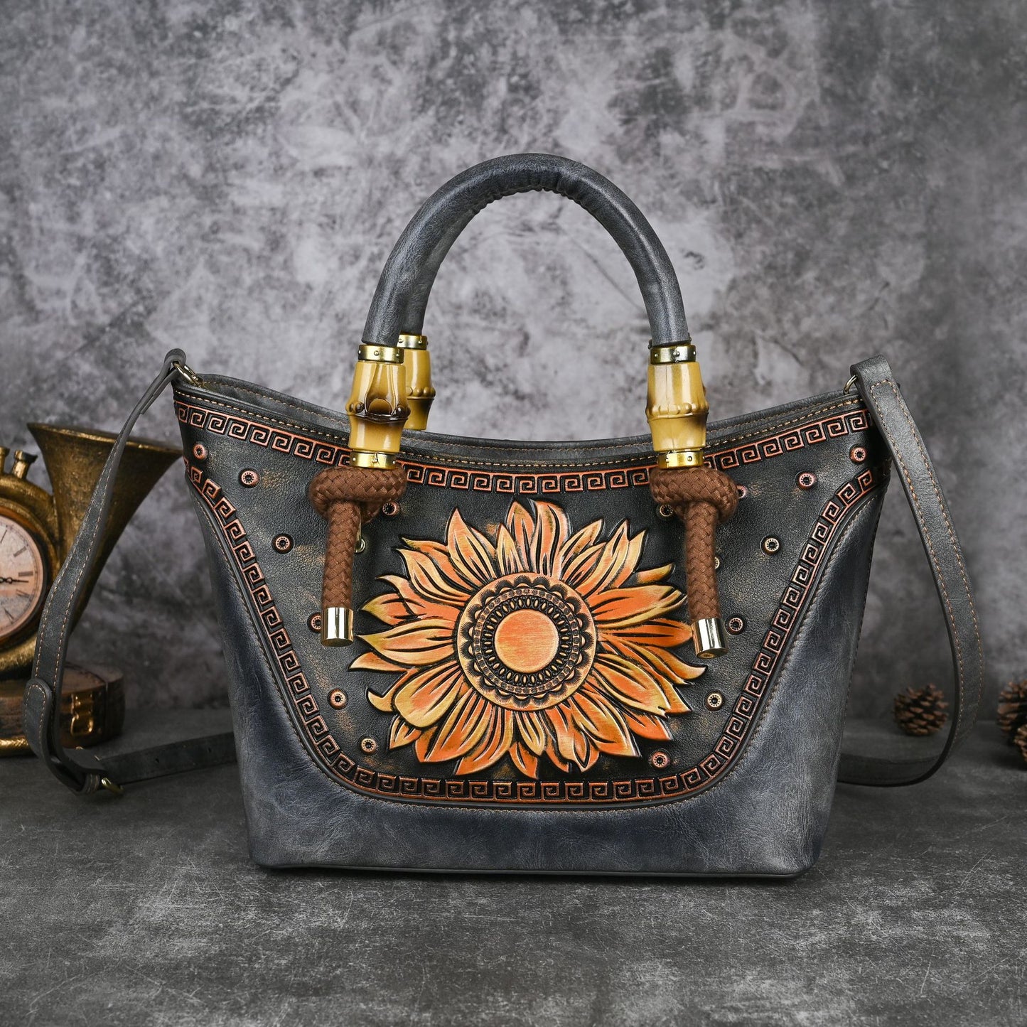 Women's Elegant Dumpling-Shape Crossbody Bag – Embossed PU Shoulder Bag