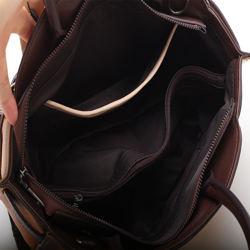Women's First Layer Cowhide Dumpling Shoulder Bag – Genuine Leather Crossbody Messenger Bag
