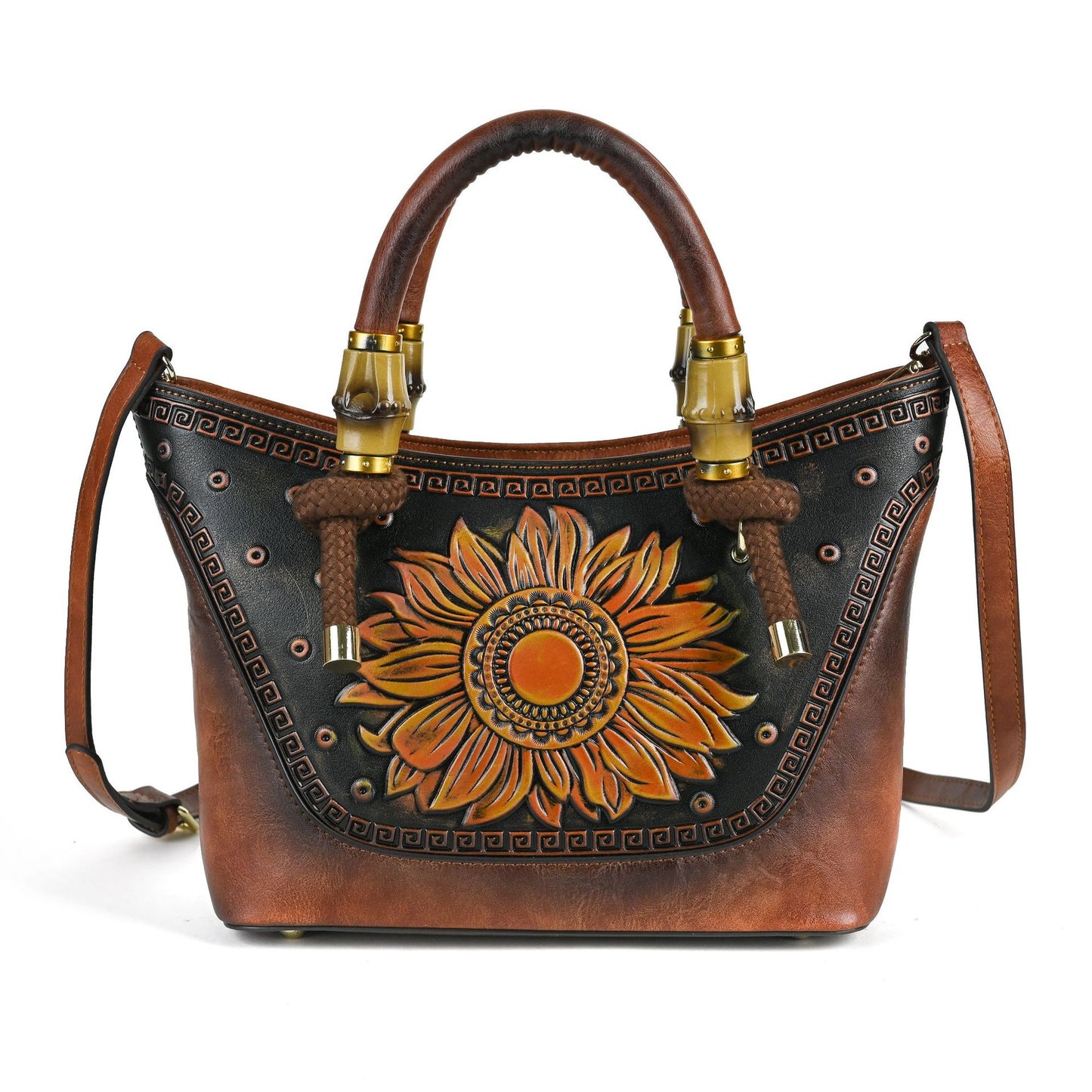 Women's Elegant Dumpling-Shape Crossbody Bag – Embossed PU Shoulder Bag