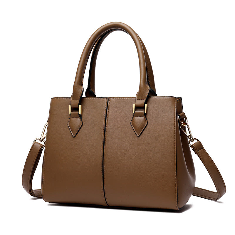 Women's Soft PU Leather Commuter Crossbody Bag – Large Capacity Shoulder Bag