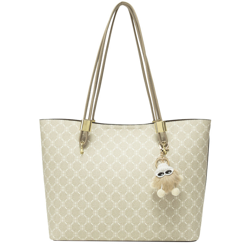Women's Large Capacity Tote Bag – Stylish Versatile Everyday Handbag