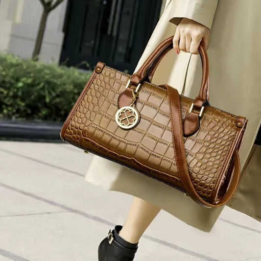 Women's Large Capacity Boston Bag – Handheld & Shoulder Handbag