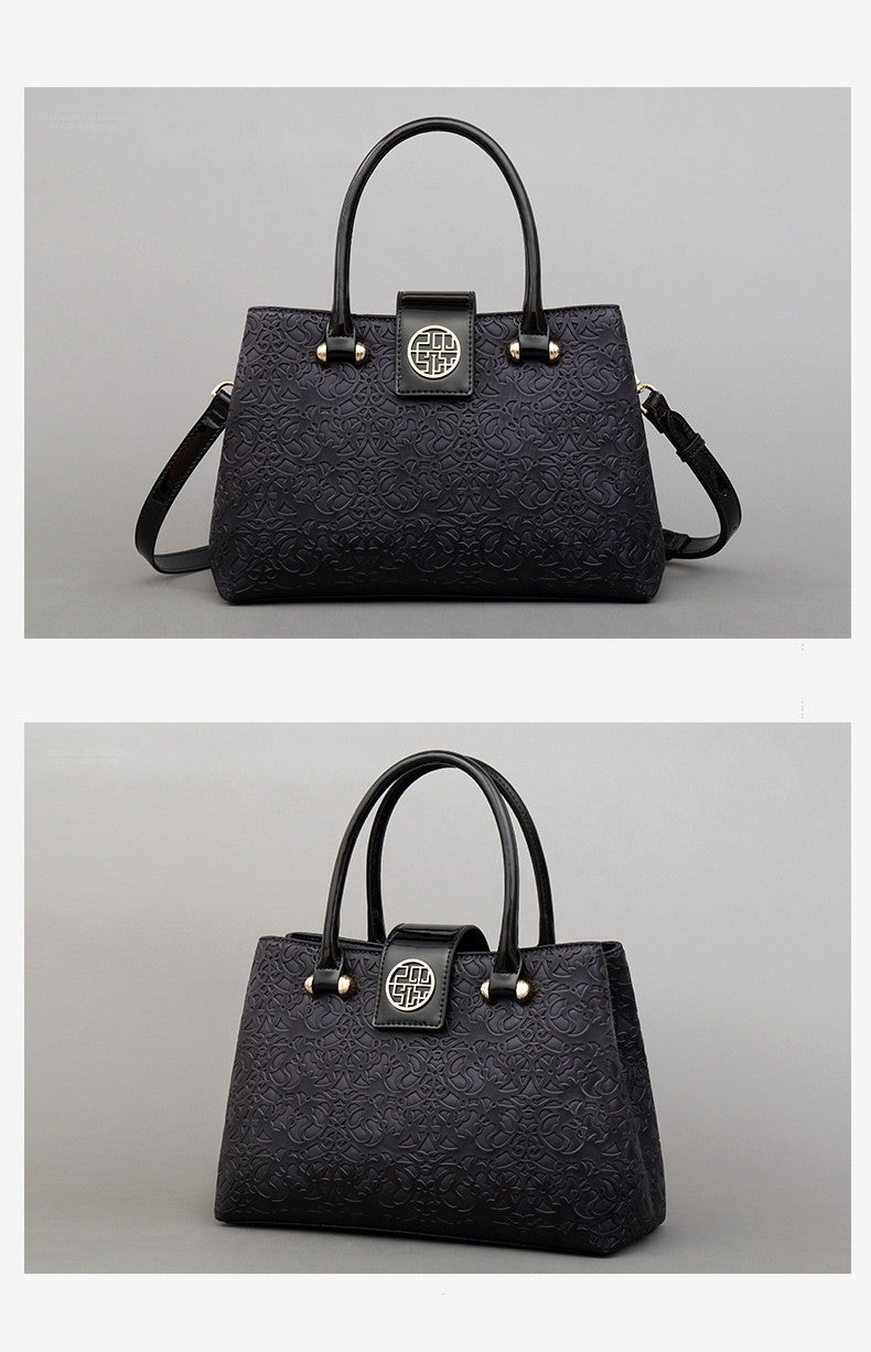 Women's Stylish Sophisticated Satchel Bag – Elegant Gift for Mum
