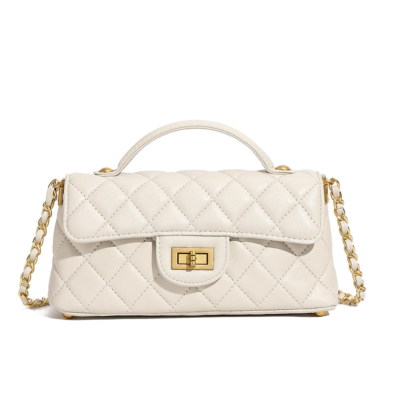 Women's Genuine Leather Shoulder & Crossbody Bag – Light Luxury Fashion