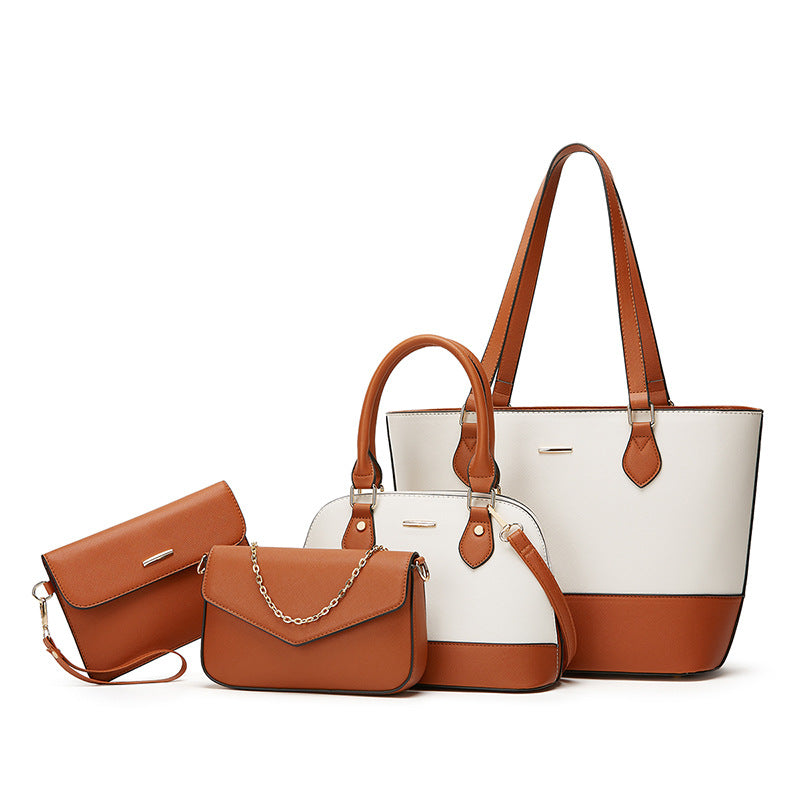Women's Fashionable Tote Bag Set – Trendy Multi-Piece Handbag Collection