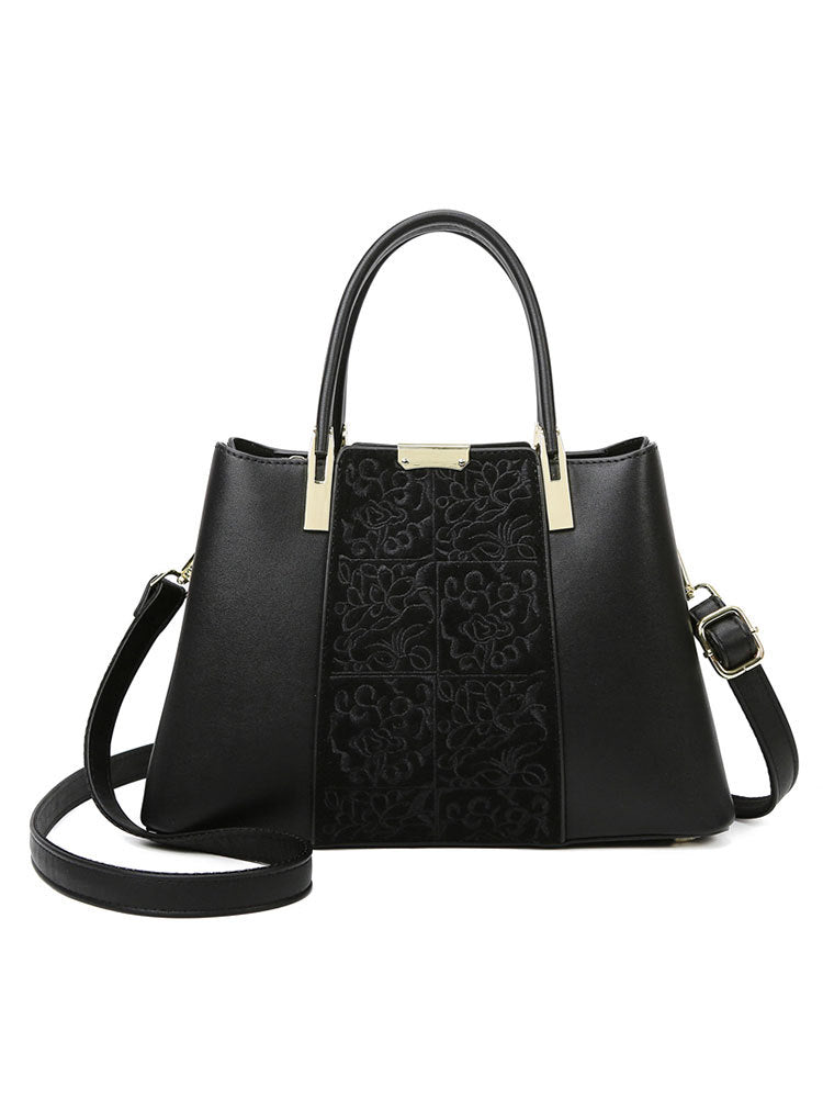Women's High-Capacity Shoulder & Crossbody Bag – Stylish Everyday Handbag