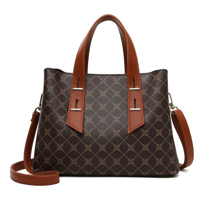Women's Simple Shoulder Messenger Handbag – Minimalist Everyday Crossbody Bag
