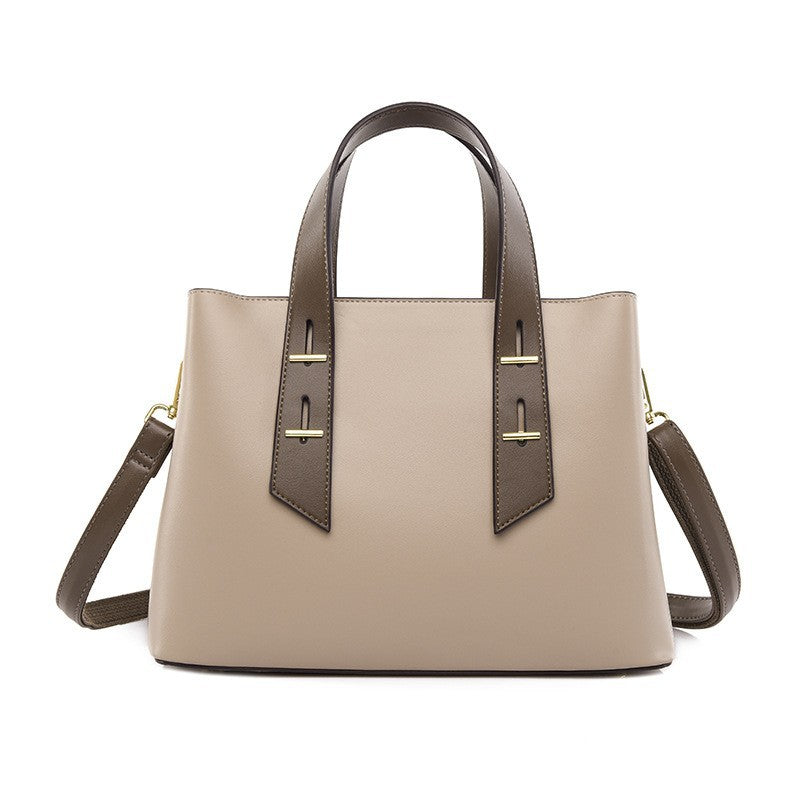 Women's Simple Shoulder Messenger Handbag – Minimalist Everyday Crossbody Bag