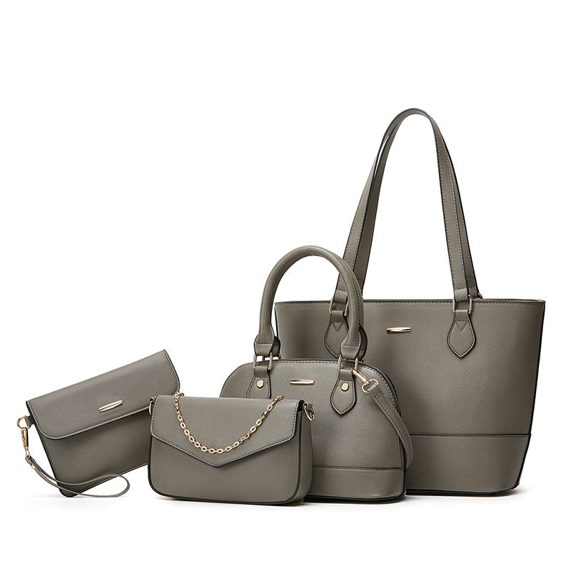 Women's Fashionable Tote Bag Set – Trendy Multi-Piece Handbag Collection