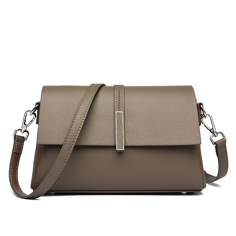 Women's First Layer Cowhide Tote Bag – Soft Genuine Leather Shoulder & Messenger Bag