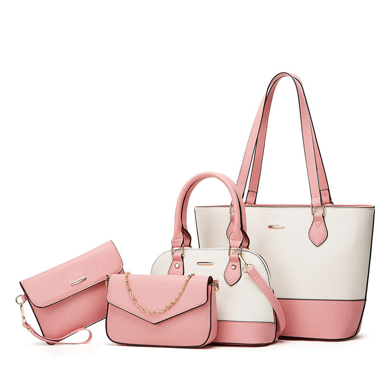 Women's Fashionable Tote Bag Set – Trendy Multi-Piece Handbag Collection