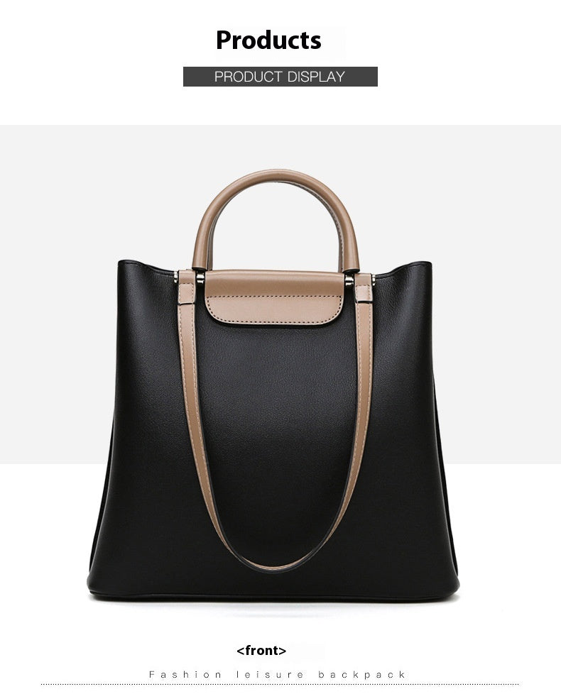 Women's Urban Textured Handbag – Simple Stylish Shoulder Bag for City Life