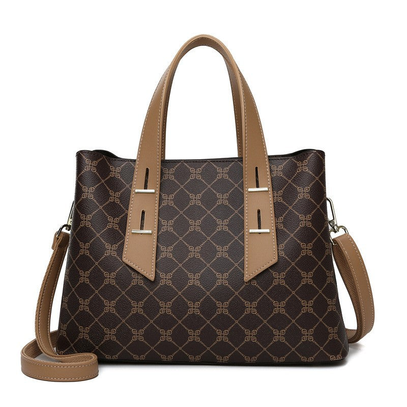 Women's Simple Shoulder Messenger Handbag – Minimalist Everyday Crossbody Bag