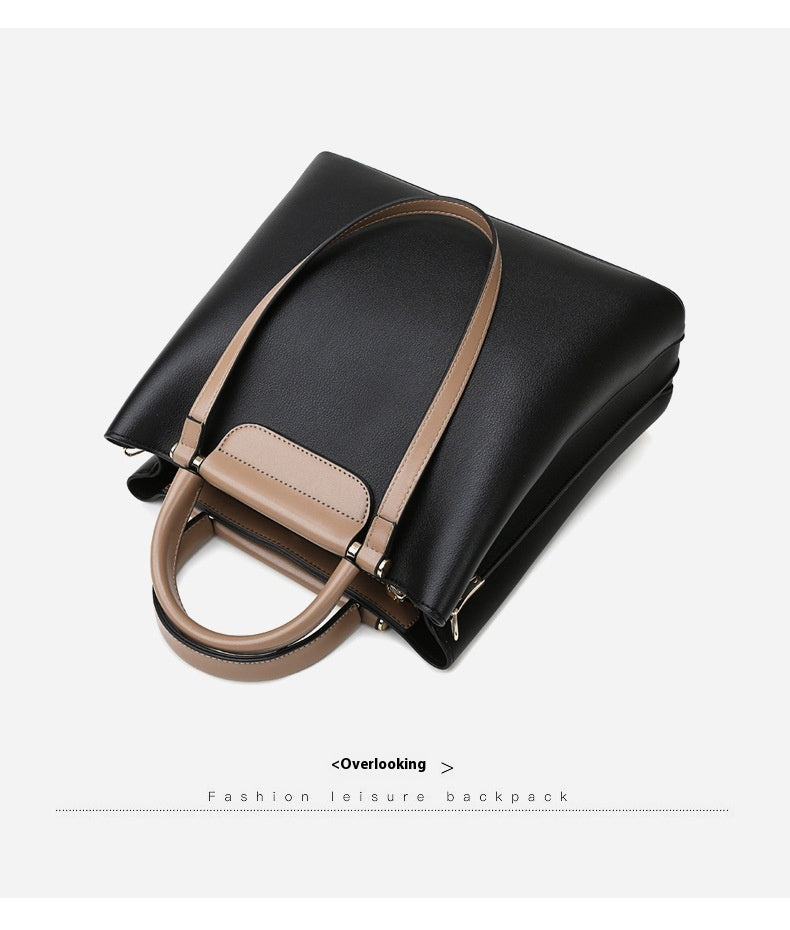 Women's Urban Textured Handbag – Simple Stylish Shoulder Bag for City Life