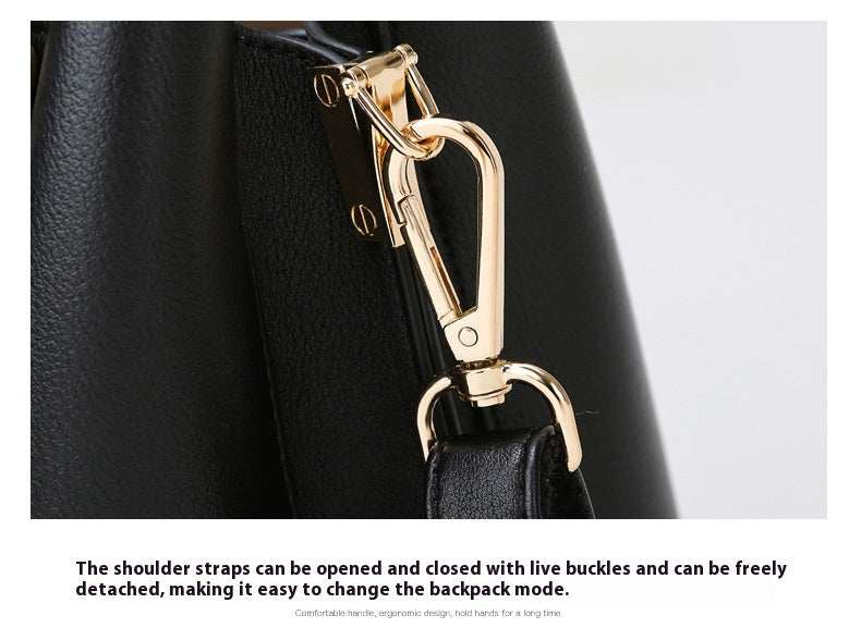 Women's Urban Textured Handbag – Simple Stylish Shoulder Bag for City Life