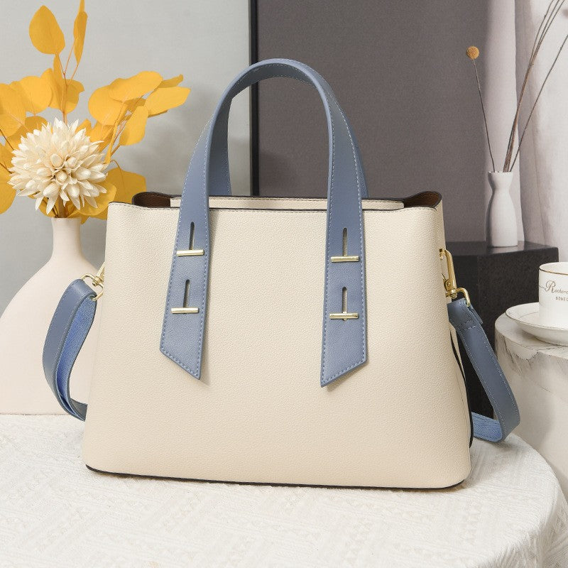 Women's Simple Shoulder Messenger Handbag – Minimalist Everyday Crossbody Bag