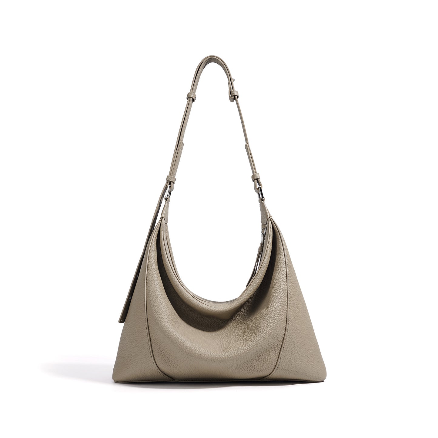 Women's Soft First Layer Cowhide Pillow Bag – Genuine Leather Shoulder Handbag