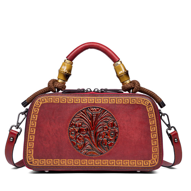 Women's Top Layer Cowhide Leather Bag – Premium Genuine Leather Handbag