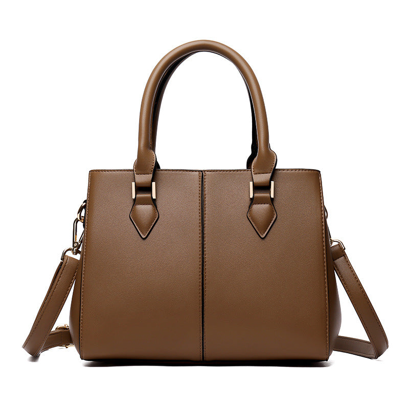 Women's Soft PU Leather Commuter Crossbody Bag – Large Capacity Shoulder Bag