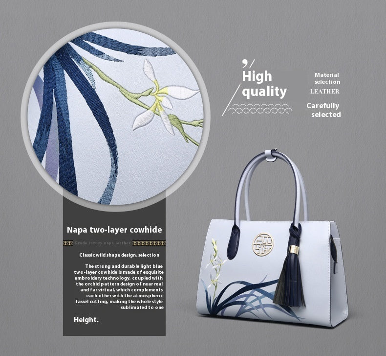 Women's National Style Handbag – Elegant Gift for Mum, Mother-in-Law & Special Occasions